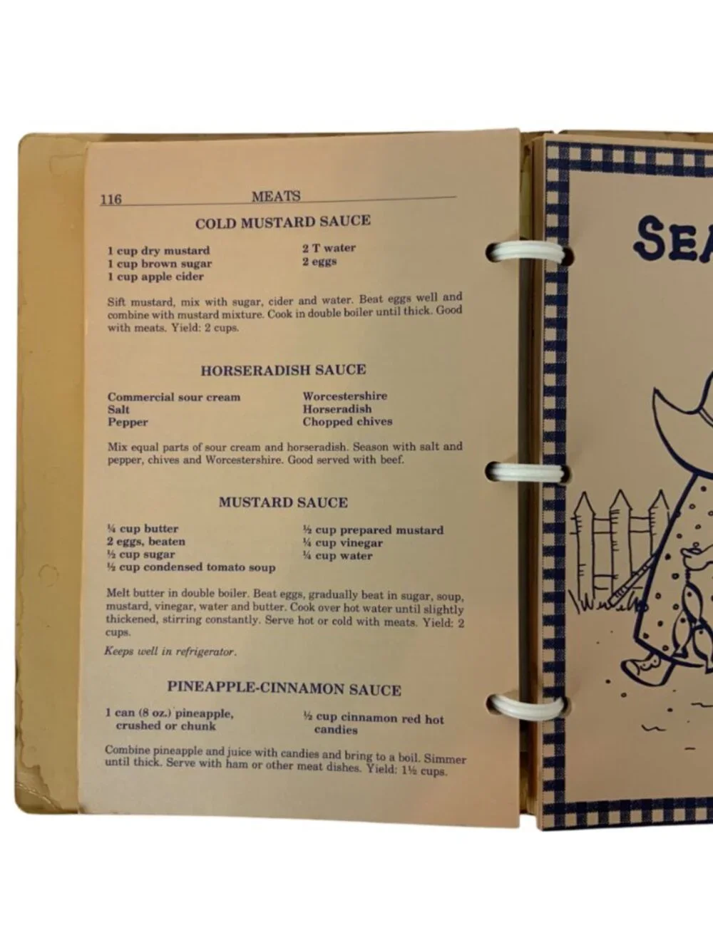 Vintage Home Cookin Cookbook By Junior League Of Wichita Falls Texas 1976
